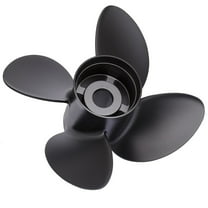 New Aluminum Propeller Is Compatible With Honda Johnson Evinrude By Part Number 9513-143-19 Diameter 14.25" X 19" Pitch 4 Blades Right Hand Rotation Rubex 4