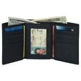 thumbnail image 2 of RFID Blocking Slim Trifold Wallet for Men's Genuine Leather by Leatherboss, 2 of 8