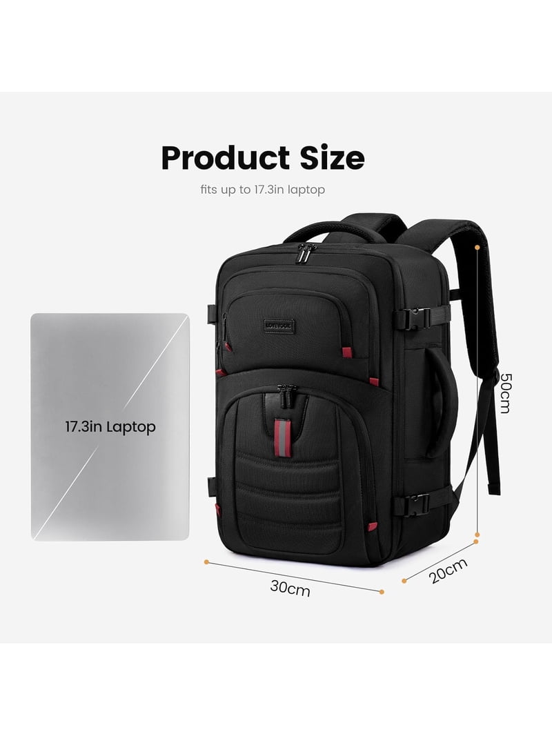 LOVEVOOK 40L Travel Backpack for Men, Airline Approved Carry  display picture 3