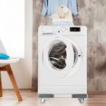 thumbnail image 6 of 2 Packs Movable Base, Adjustable Fridge Stand Washing Machine Stand Mobile Roller with 4 Locking Swivel, Telescopic Furniture Dolly Roller, Load Up 480 LB, 6 of 6