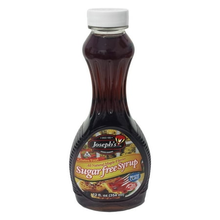 (3 Pack) Joseph's Sugar-Free Maple Syrup, 12 Oz