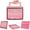 Magenta-Pink, variant on Kid-Friendly Case with Handle,Shockproof Soft Cover for iPad 10th/11th Gen