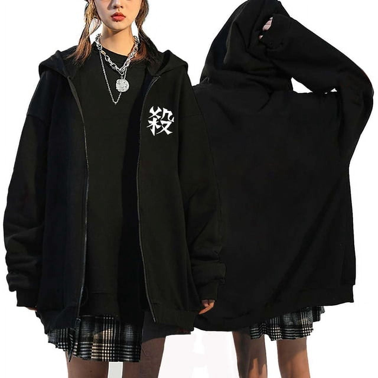 Ubeisy Symish Anime Anime Hoodie Tanjiro Hashibira Nezuko Sweatshirt Anime Long Sleeve Sweater Costume Coat,Black/S Ubeisy Symish Anime Anime Hoodie Tanjiro Hashibira Nezuko Sweatshirt Anime Long Sleeve Sweater Costume Coat,Black/S