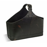 Stately Manor Faux Leather Magazine Holder