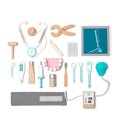 thumbnail image 2 of UMU Doctor Kit para niños, Finge Toy 18 PCS Play de madera de madera para niños pequeños, Montessori umu umu, 2 of 2
