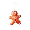 thumbnail image 2 of Dualoai Christmas Hanging Ornament Traditional Sweet for Wall Festivals Themed Party Gingerbread Man, 2 of 7