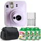 thumbnail image 1 of Cámara Fujifilm Instax Mini 12 Lila Purple + Paquete de 4 películas, 1 of 1