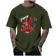 thumbnail image 2 of Tops para hombre, blusas y camisas de cuello redondo y manga corta para hombre, tops casuales de cuello redondo y manga corta con estampados especiales para hombre., 2 of 5