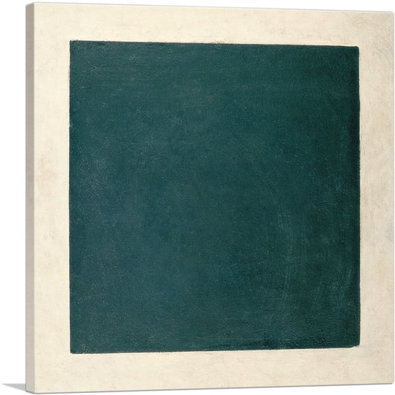 ARTCANVAS Black Square 1915 Canvas Art Print by Kazimir Malevich - Size: 18" x 18" (0.75" Deep)