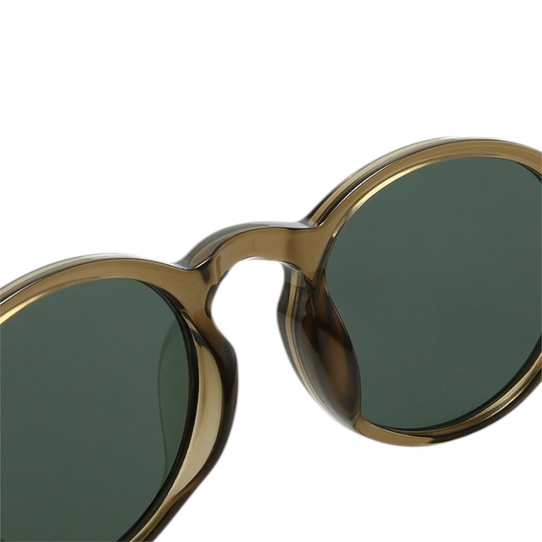 Round Polarized Sunglasses Classic Vintage Shades UV400 Green Women main image 4