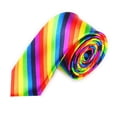 thumbnail image 1 of TopTie Cravate Unisexe Imprimée Rianbow Cravate Fine, 1 of 7