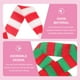 thumbnail image 4 of 8 mini bufandas navideñas de punto con forma de botella de vino, ideales para decorar muñecas y Navidad., 4 of 8