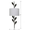 thumbnail image 6 of 501-EB Crystorama Lighting Broche - Two Light Sconce in Traditional and Contemporary Style - 8.5 Inches Wide by 24 Inches High-English Bronze Finish, 6 of 7