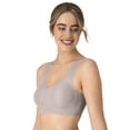 thumbnail image 3 of Hanes Womens Bralette, Invisible Embrace Pullover Bralette, Moisture-Wicking T-Shirt Bra, 3 of 9