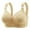 Beige, variant on Mnyycxen Women's Lace Push Up Bra Adjustable Straps No Underwire Bralettes Sports Bras Full Coverage Large size Bralettes