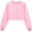 Pink, variant on Splozh Girls T Shirts 3-14 Years Girls' Loose Sports Casual Crop Top Casual Fall Winter Cute Shirts,Pink,3-4 Years