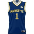thumbnail image 2 of Men's GameDay Greats #1  Navy Marquette Golden Eagles  Lightweight Basketball Jersey, 2 of 4