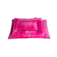 thumbnail image 2 of Armarkat Rectangular Medium Cat or Dog Bed Mat, Luxe Velvet, Vibrant Pink, 2 of 5