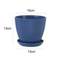 thumbnail image 2 of PENGXIANG Pots de Fleurs en Résine pour Intérieur, Pots de Jardin à Large Ouverture pour Salon Bureau Patio, 2 of 2