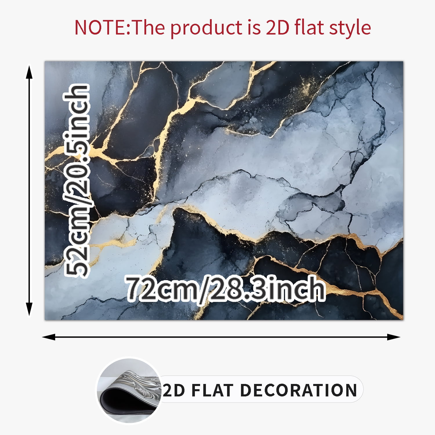 28x20 Inches Stove Top Covers for Electric Stove Black marble - Glass Stove Top Cover