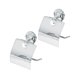 thumbnail image 1 of FOSET 2 Pack de Portarollo Con Cubierta De Acero Inoxidable plateado, 1 of 4