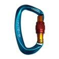 thumbnail image 1 of Mosquetón de escalada Sunnimix de seguridad 25KN bloqueo de tornillo azul, 1 of 6
