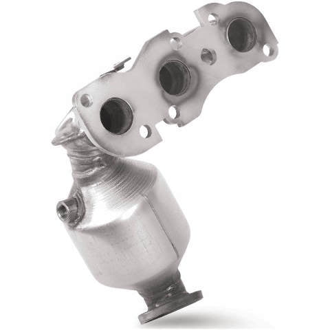 MagnaFlow California Converter 452136 Direct Fit California Catalytic Converter; 2 in.; Bolt-On Outlet/Inlet Type; Stainless Steel; L-13 in. Overall;