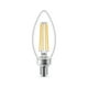 thumbnail image 1 of Foco Led Philips Filamento B11 E12 Luz Cálida 4.5W, 1 of 3