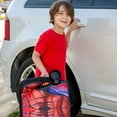 thumbnail image 6 of KidsEmbrace Backless Booster Car Seat, Marvel Spiderman Web, Red, 6 of 7