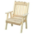 thumbnail image 1 of Western Red Cedar Royal English Chair, 1 of 2