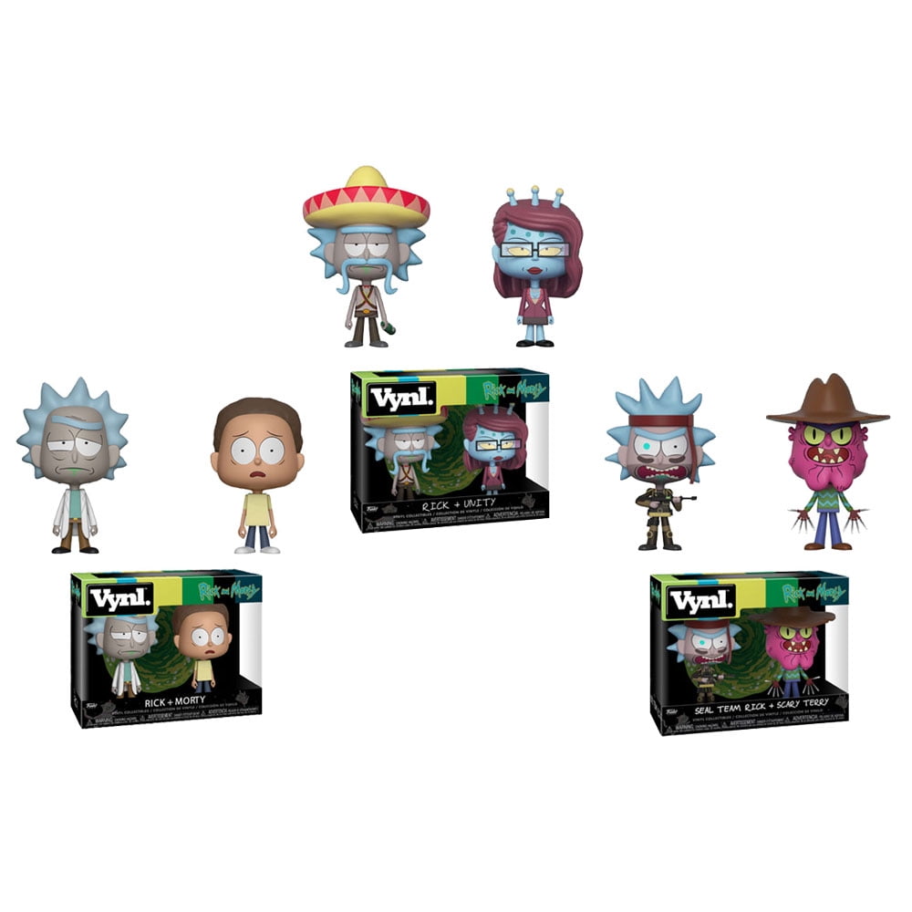 Scary Terry 4" Vynl #NEW RICK & MORTY Figure 2-Pack Funko SEAL Rick