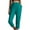 Green, variant on QUYUON Womens Jean Capris Casual Solid Color Pockets Elastic Waist Comfortable Straight Calf-Length Pants Workout Capris Female Capris Style Q101 , Khaki Medium