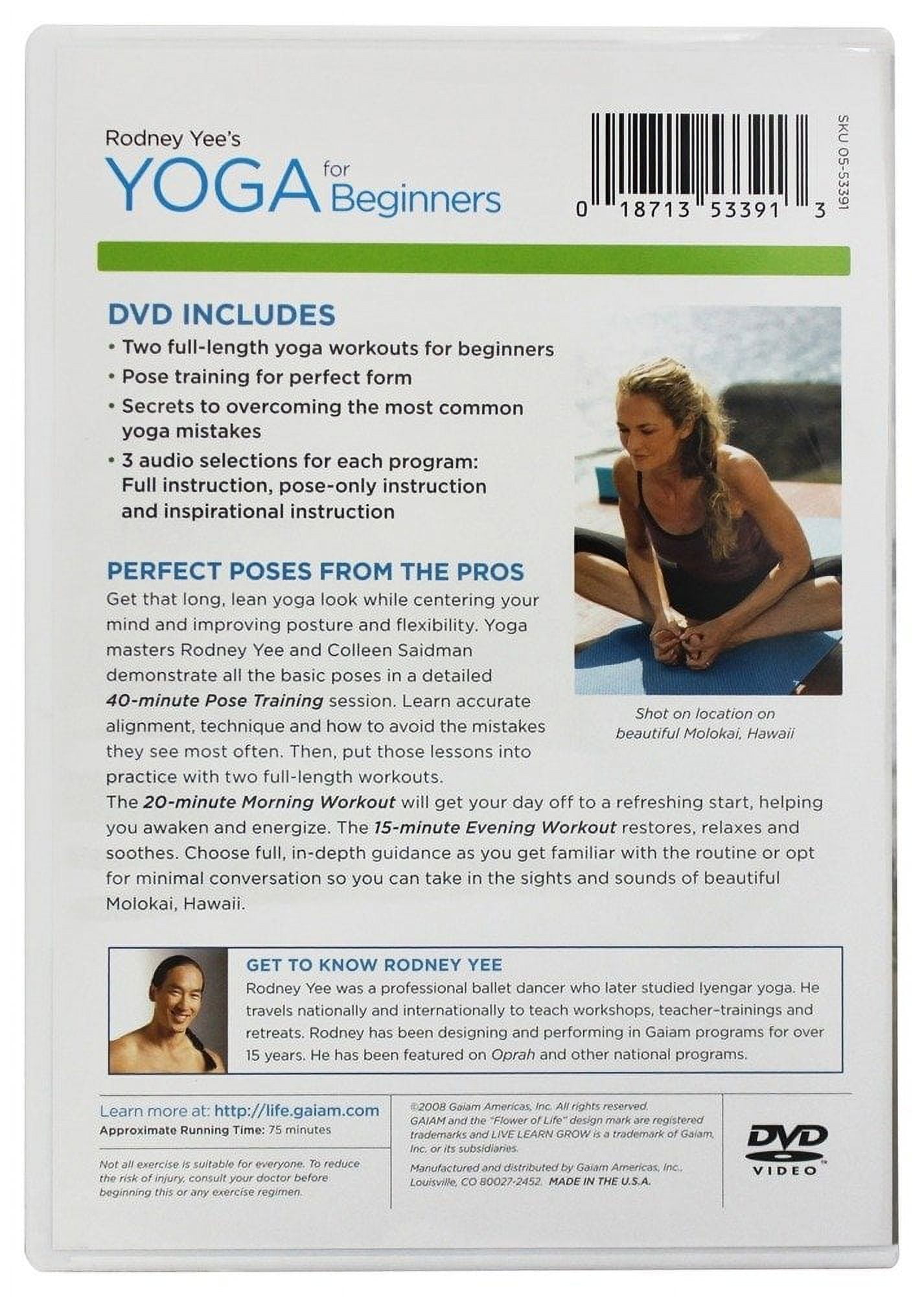 Ultimate Yoga For Beginners (DVD) 