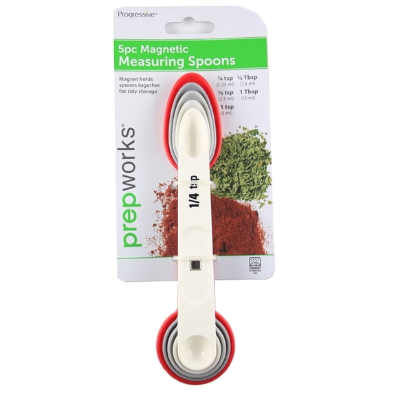 Progressive 5 Pc Magnetic Measuring Spoons