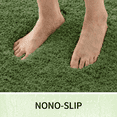 thumbnail image 4 of Furkithn Green Bathroom Rugs Mat, Soft Absorbent Microfiber Bath Rugs, Non Slip, Machine Washable Bath Mats for Bathroom Floor, Tub and Shower, Home Decor Accessories, 16" × 24", 4 of 7