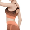 thumbnail image 3 of Abomasnow Women 2 Piece Workout Sets High Waisted Biker Shorts with Pockets Built in Bra Racerback Tank Tops, 3 of 5