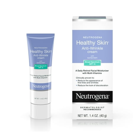 Neutrogena Healthy Skin Anti-Wrinkle Cream With Spf 15 Sunscreen, 1.4 Oz.