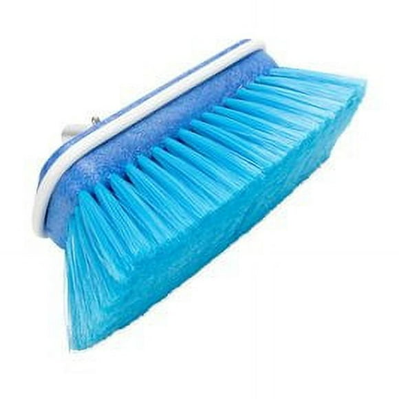 Camco Marine Brosse de Lavage de Voiture 41920 Tête de Brosse Rectangulaire 7 Pouces; Poils Extra Doux Bleu Clair; Accessoire de Tête Seulement; Sans Connexion de Tuyau; Sans Contrôle de l'Eau; Sans Distributeur de Savon