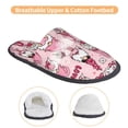 thumbnail image 3 of Fotbe Garden Gnomes Pantuflas Peludas para Mujer con Estampado, Zapatillas de Peluche, Zapatos de Invierno para Casa, Uso Interior y Exterior-Large, 3 of 8