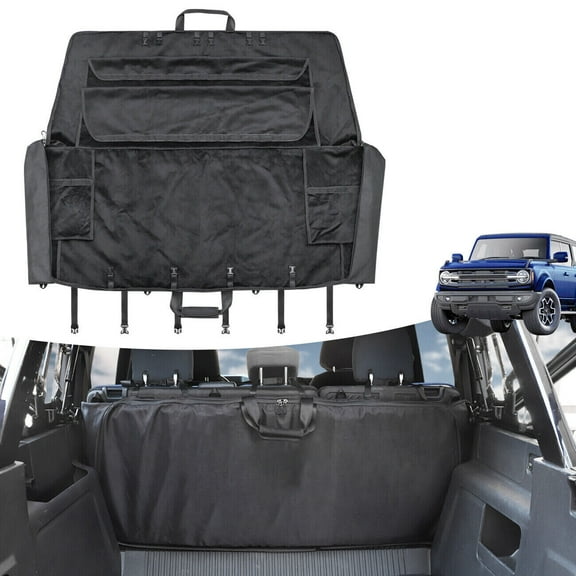 Soft Top Window Storage Bag for 2021 2022 Ford Bronco Accessories 600D Organizer