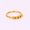 24K Gold, variant on Womens Titanium Steel Ring 24K Gold Plated Electroplated Ring Durable Elegant Band Perfect Gift for Her Fashion Jewelry Ring