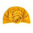 thumbnail image 2 of Tittly Bandanas for Women Head Scarf New Hats Fashion Headwear Flower Decorative Headband Hat Elastic Headband Hat Female Bandana Turbans for Women Yellow One Size, 2 of 3