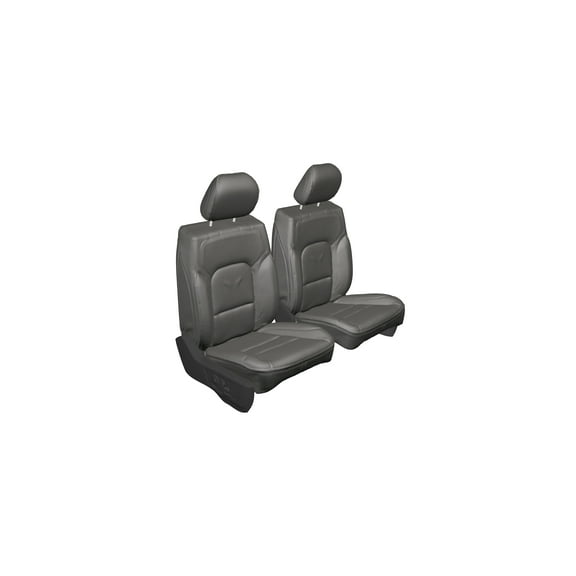 T818 2003-2016 Toyota 4Runner Front Bucket Seats with Side Impact s and Electric Seats in Dark Gray