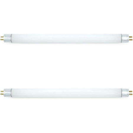

6-Watt UV Replacement Bulb for Dynatrap Dt2000xl by - T5 White Blacklight Bug Zapper Replacement Bulbs with G5 Mini 2-Pin Base - 2 Pack