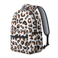 thumbnail image 2 of Leopard Print Backpack for School,Cute School Bag,Schoolbag with Adjustable Shoulder Straps & Padded Back,15.3"x11"x7.1".﻿, 2 of 6