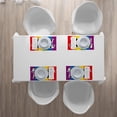 thumbnail image 4 of Ambesonne Valentines Place Mats Set of 4, Love Wins Gay Couple, Standard Size, Multicolor, 4 of 4