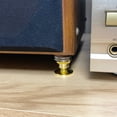 thumbnail image 4 of Picos de altavoz 4 Uds. Soporte de puntas de altavoz Subwoofer amplificador almohadillas de base de aislamiento para tocadiscos Hugtrwg Para estrenar, 4 of 6