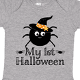 thumbnail image 4 of Inktastic My 1st Halloween Witch Spider Boys or Girls Baby Bodysuit, 4 of 5