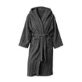 thumbnail image 4 of Robes for Women Fleece Robes Hooded Cozy Soft Warm Plush Women Robe Plush Long Bathrobe, 4 of 8