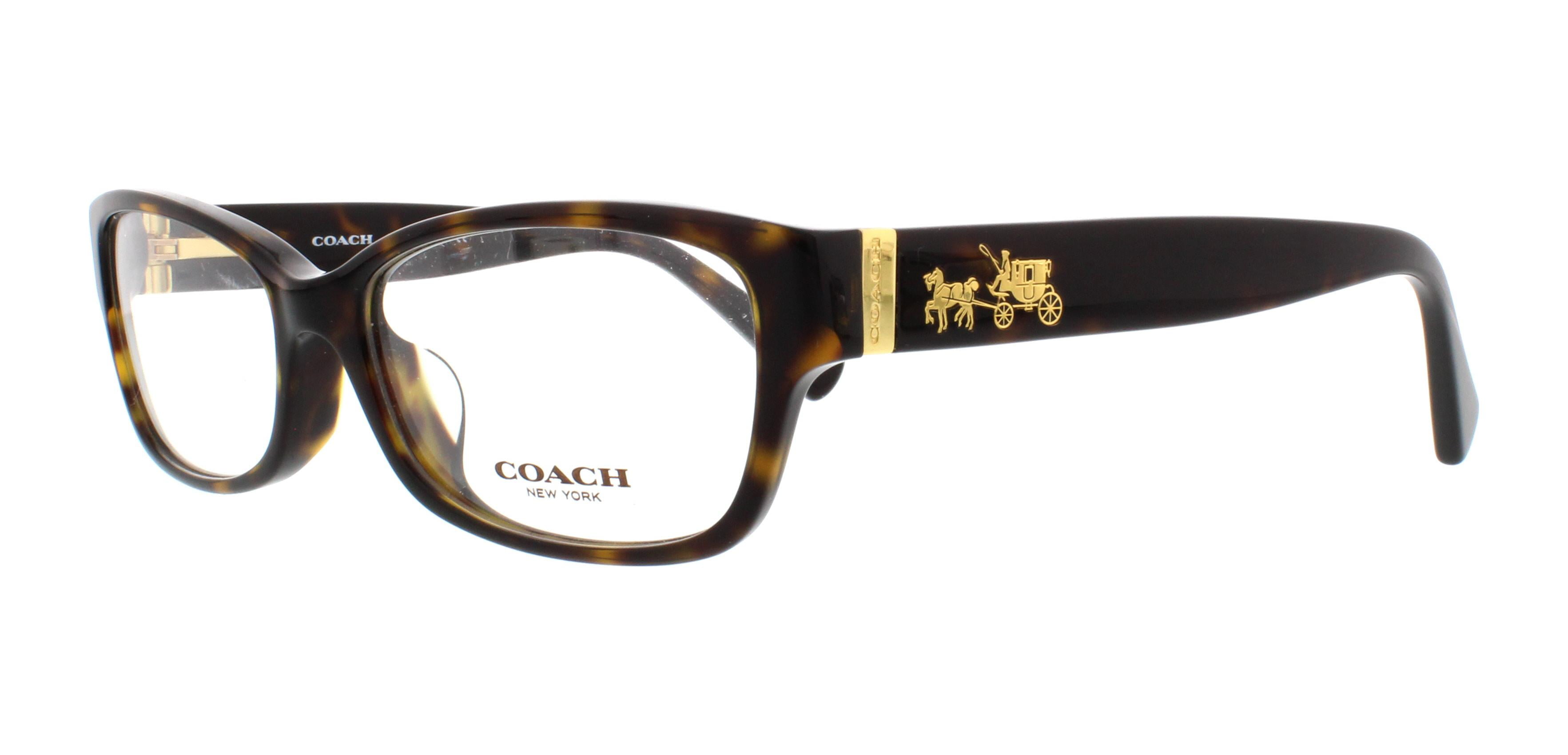 COACH Eyeglasses HC6078F 5120 Dark Tortoise 54MM